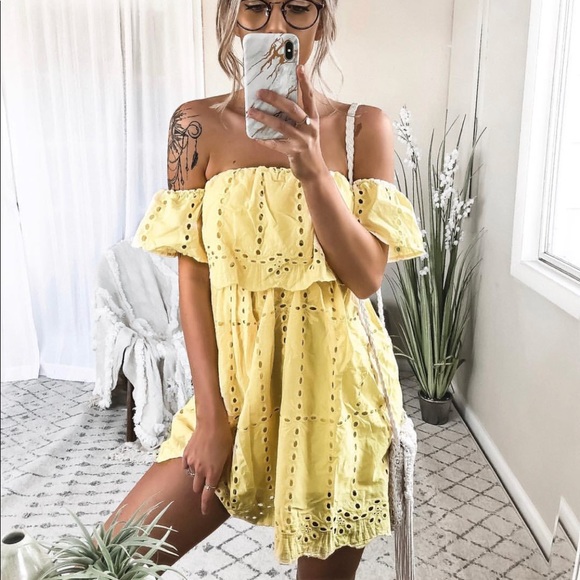 Dresses & Skirts - Yellow Summer Dress